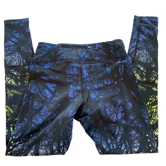 NIKE leggings. Multi color. 36”. S - Picture 3 of 9